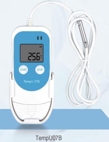 Thiết Bị Ghi Nhiều Lần Nhiệt độ và độ ẩm TempU07B (Đầu dò & màn hình& Đầu USB)